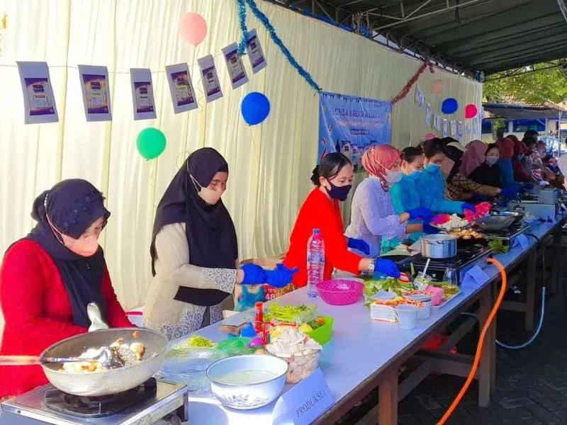 Meriahkan HUT ke-42, Tim Food CPP Gelar Lomba Kreasi Masakan untuk Karyawan